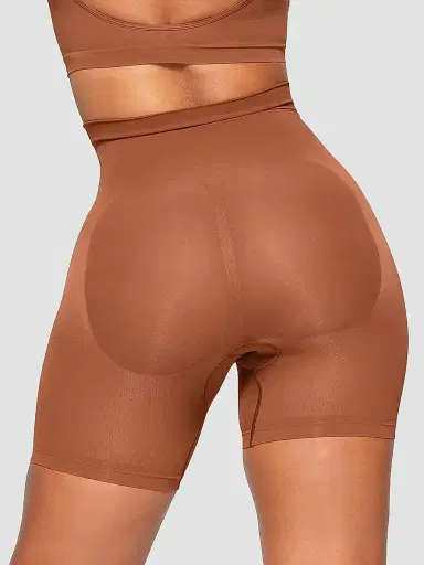 Skims Women's Seamless Sculpt Mid-Thigh Short | Thumbnail 5
