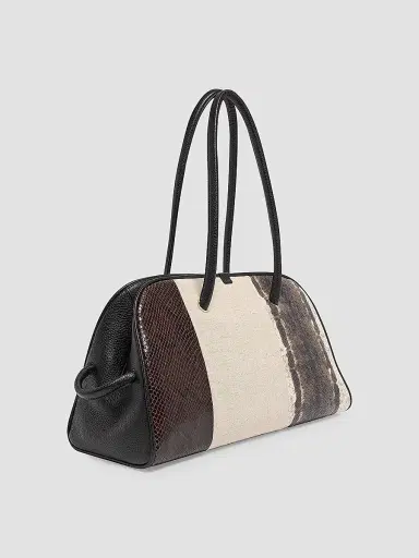 Jacquemus Women's Le Turismo Snake-Embossed Leather Bowler | Thumbnail 5 Jacquemus Women's Le Turismo Snake-Embossed Leather Bowler | Thumbnail 5