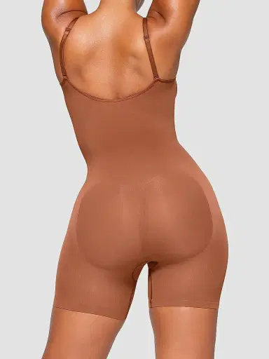 Skims Women's Seamless Sculpt Mid Thigh Bodysuit | Thumbnail 5