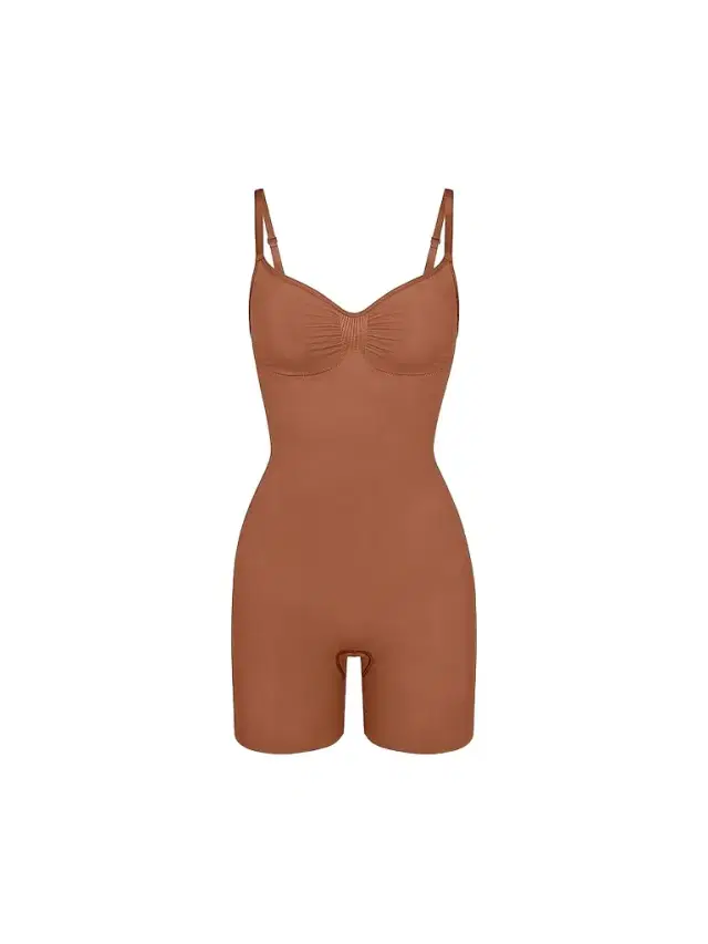Skims Women's Seamless Sculpt Mid Thigh Bodysuit