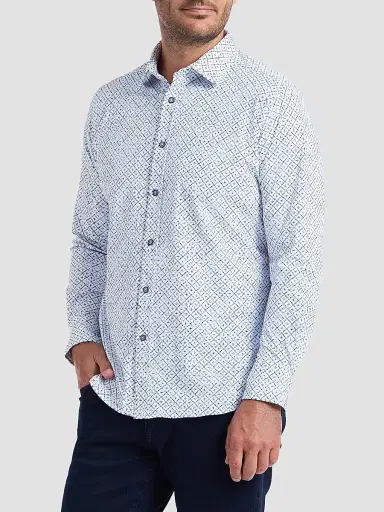 Robert Graham Men's Montagu Knit Button-Front Shirt | Thumbnail 4