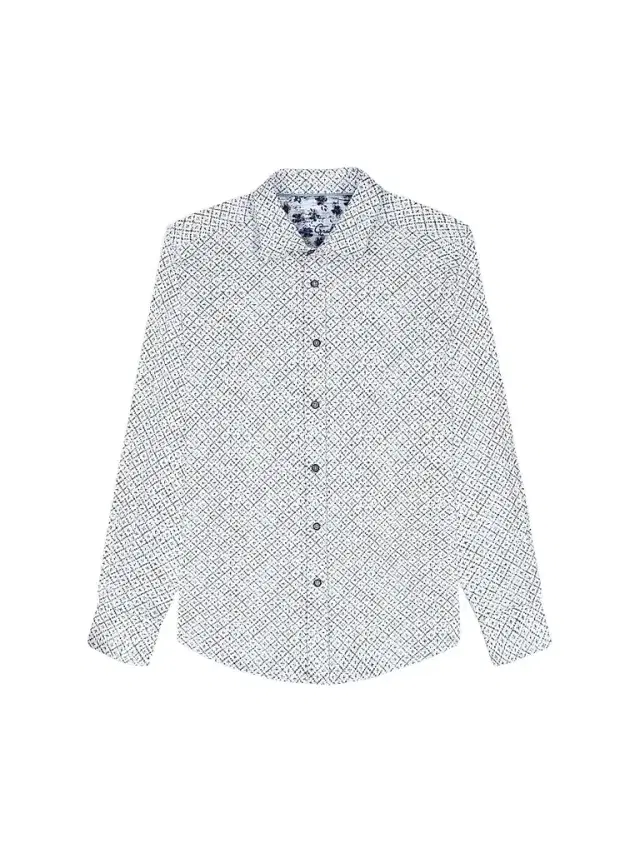 Robert Graham Men's Montagu Knit Button-Front Shirt