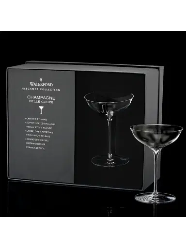 Waterford Elegance Belle Coupe Glasses | Thumbnail 3 Waterford Elegance Belle Coupe Glasses | Thumbnail 3