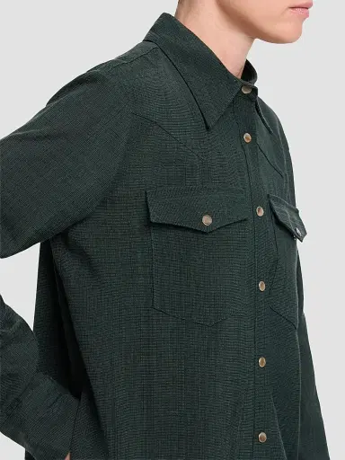 TWP Women's Lone Rider Textured Shirt | Thumbnail 4