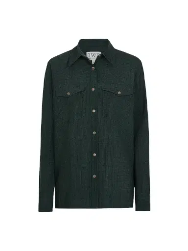 TWP Women's Lone Rider Textured Shirt | Thumbnail 1