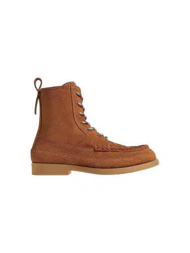 Bottega Veneta Men's Pier Intrecciato Suede Ankle Boots | Thumbnail 1