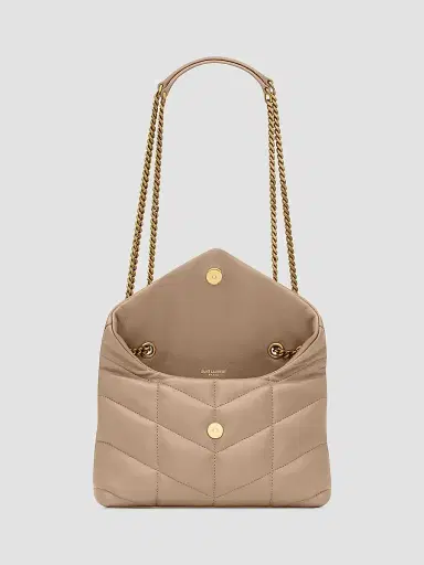 Saint Laurent Women's Puffer Toy Shoulder Bag in Quilted Lambskin | Thumbnail 3