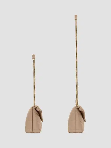 Saint Laurent Women's Puffer Toy Shoulder Bag in Quilted Lambskin | Thumbnail 4