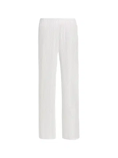 Milly Women's Celina Pinstriped Sheer Cover-Up Pants | Thumbnail 1