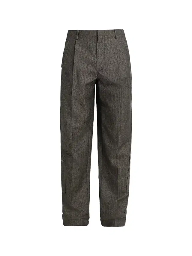 Bottega Veneta Men's Striped Wool-Mohair Trousers