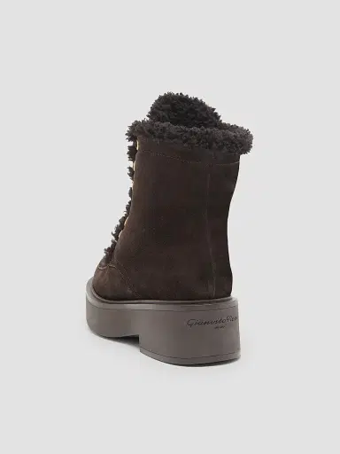 Gianvito Rossi Women's 20MM Suede & Shearling Boots | Thumbnail 2