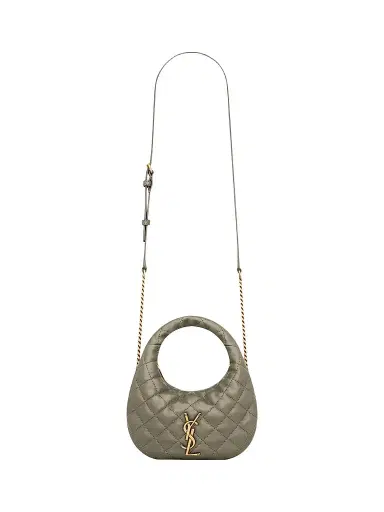 Saint Laurent Women's Icarino Mini Top Handle Bag in Quilted Nappa | Thumbnail 1