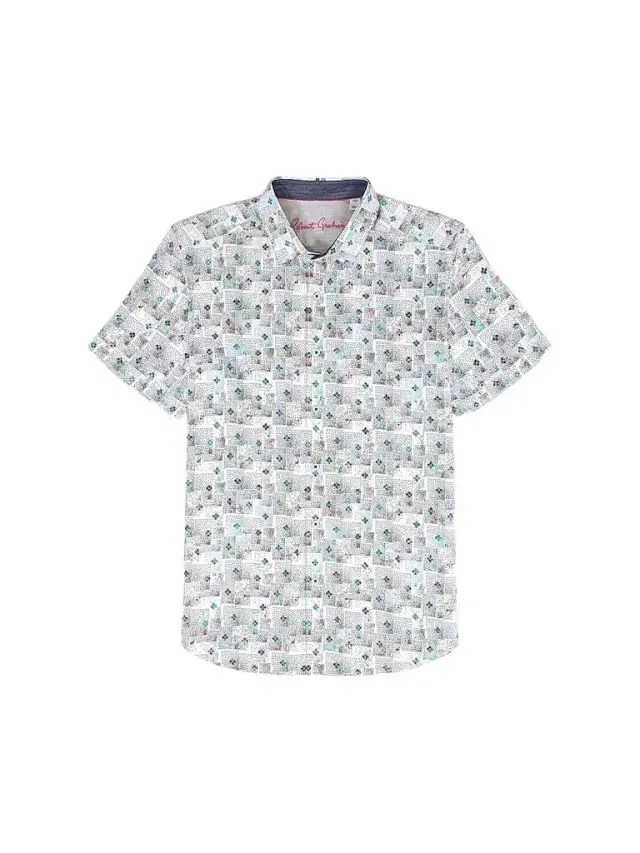 Robert Graham Men's Embarcadero Geometric Cotton Short-Sleeve Shirt