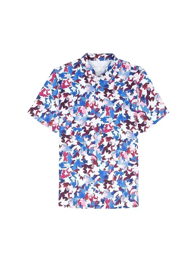 Robert Graham Men's Bartlow Knit Polo Shirt