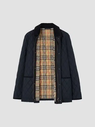 Burberry Men's Haddington Quilted Barn Jacket | Thumbnail 2