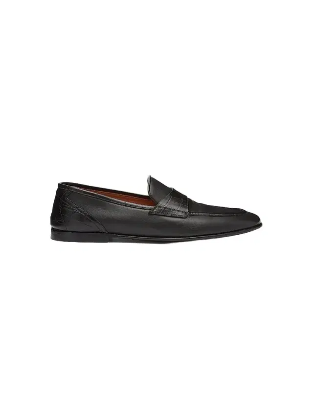 Dolce & Gabbana Men's Leather & Alligator Loafers