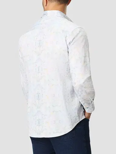 Robert Graham Men's Dewitt Stretch-Cotton Woven Shirt | Thumbnail 3