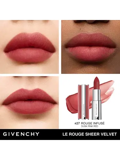 Givenchy Women's Le Rouge Sheer Velvet Lipstick | Thumbnail 3