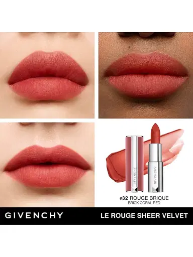 Givenchy Women's Le Rouge Sheer Velvet Lipstick | Thumbnail 3
