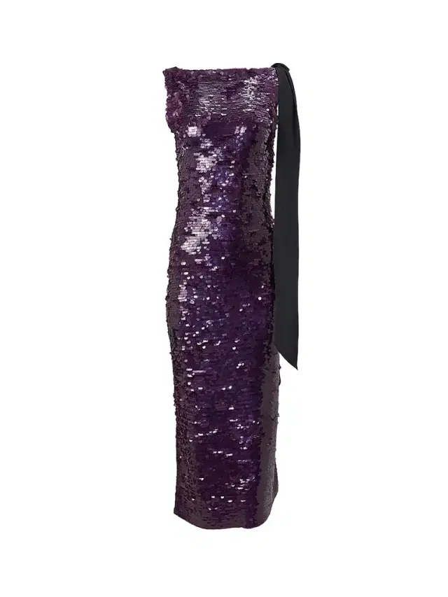 Carolina Herrera Women's Sequined Bow-Shoulder Sheath Gown