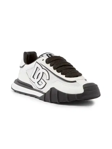 Dolce & Gabbana Men's New NY Leather-Blend Low-Top Sneakers | Thumbnail 2