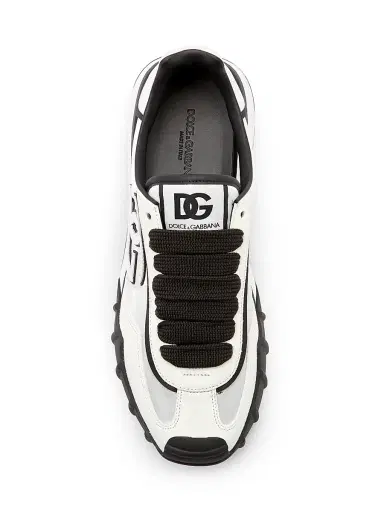 Dolce & Gabbana Men's New NY Leather-Blend Low-Top Sneakers | Thumbnail 4