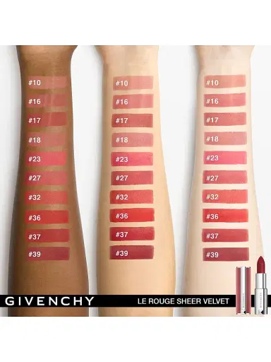 Givenchy Women's Le Rouge Sheer Velvet Lipstick | Thumbnail 2