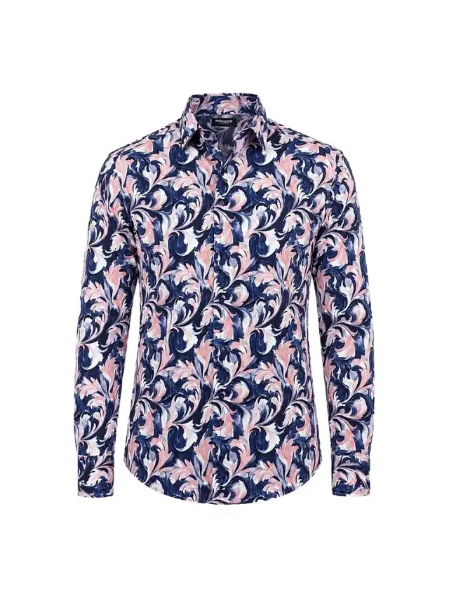 Maceoo Men's Fibonacci Woven Shirt