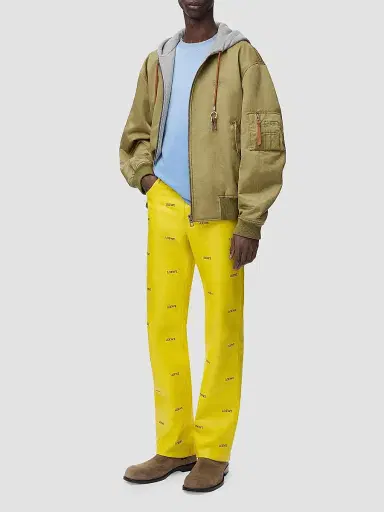 Loewe Men's Hooded Bomber Jacket | Thumbnail 2
