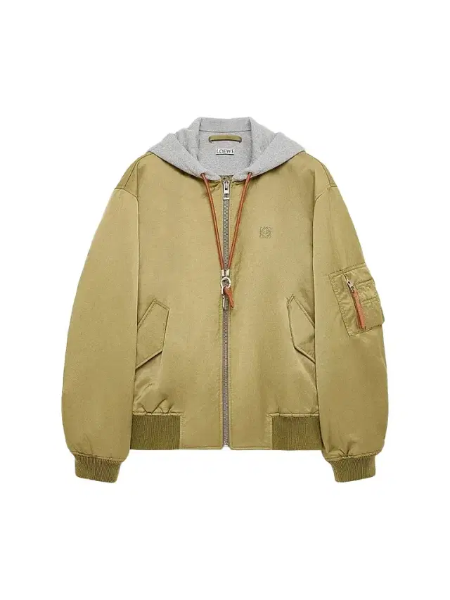 Loewe Men's Hooded Bomber Jacket