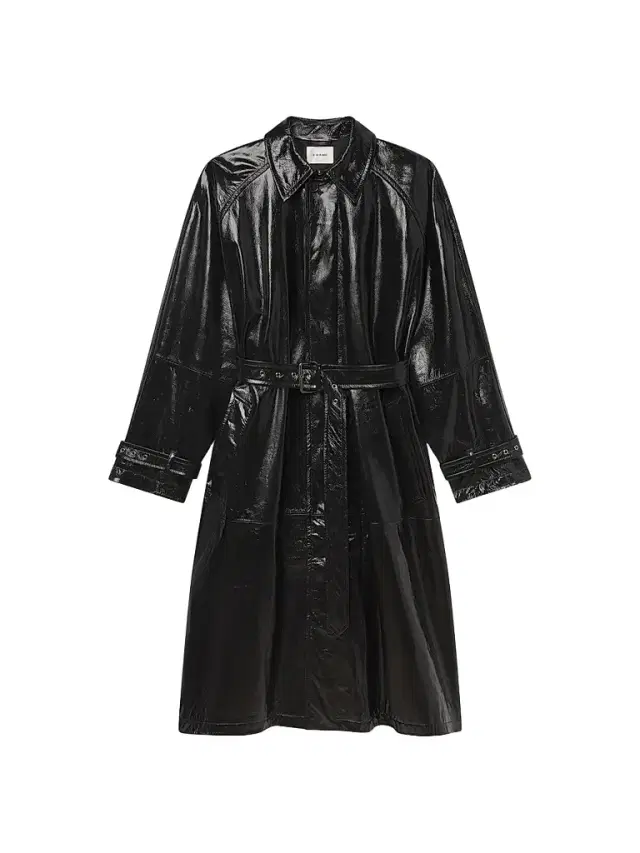 Frame Women's The Mac Patent Leather Coat