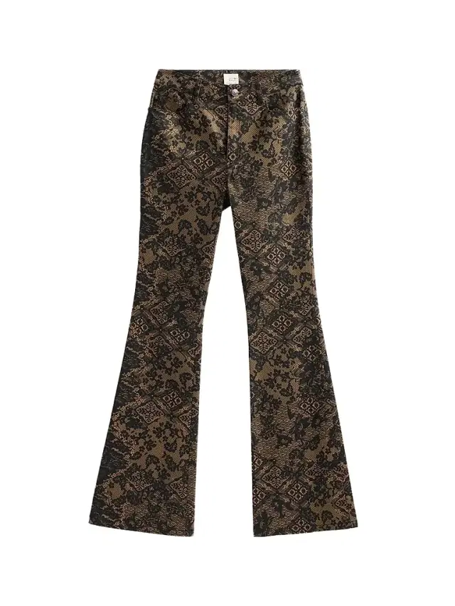Cinq à Sept Women's Charlie Patchwork-Lace Print Jeans