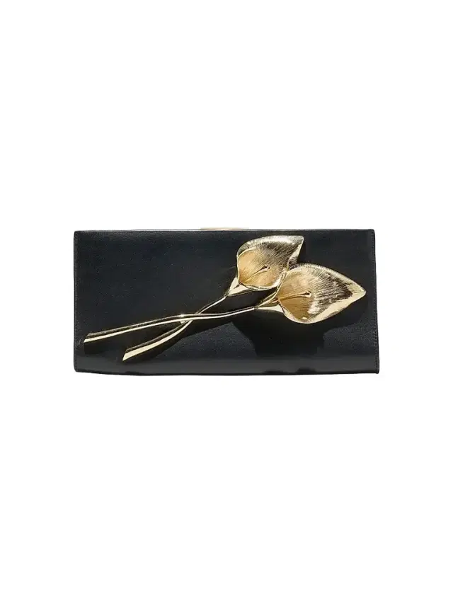 Carolina Herrera Women's Pats Calla Lily Leather Clutch