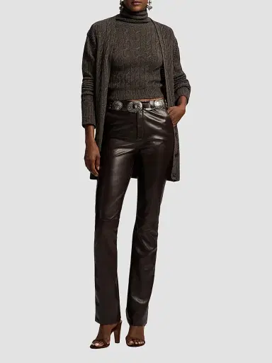 Ralph Lauren Collection Women's Cable-Knit Cashmere Cardigan | Thumbnail 2 Ralph Lauren Collection Women's Cable-Knit Cashmere Cardigan | Thumbnail 2