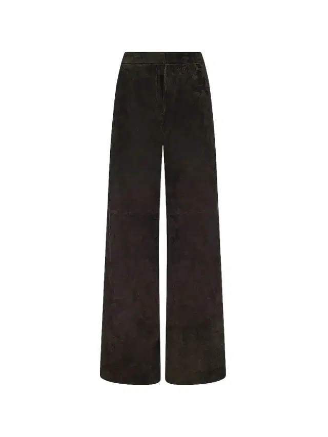 L'Agence Women's Livvy Suede Straight-Leg Trousers