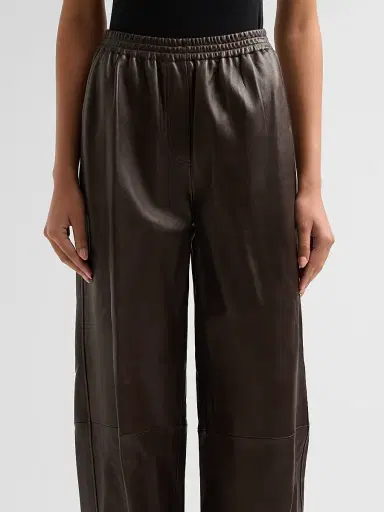 Simkhai Women's Corrine Leather Pants | Thumbnail 5