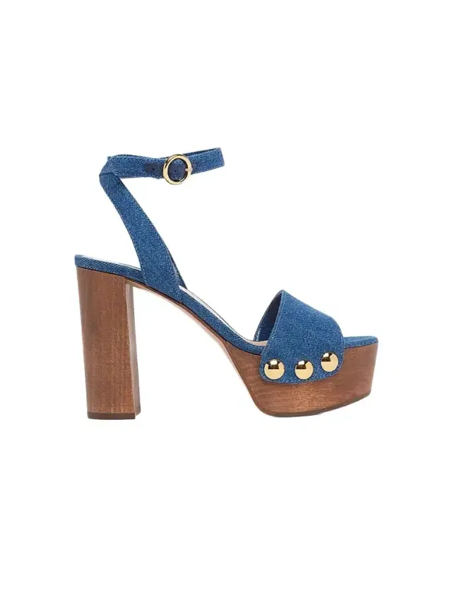 Gianvito Rossi Women's 70MM Studded Platform Sandals