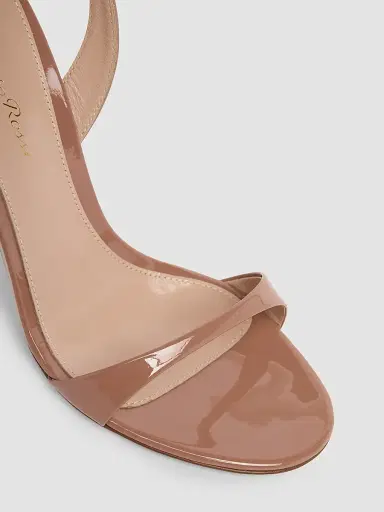 Gianvito Rossi Women's 95MM Patent Leather Sandals | Thumbnail 3