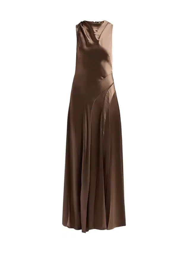 ACLER Women's Femme Fatale Lecha Satin Maxi Dress