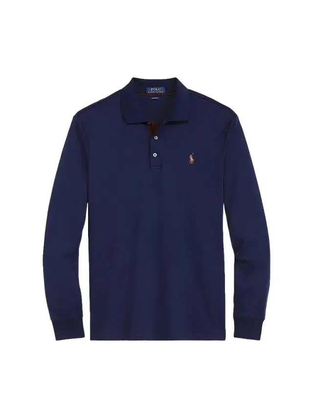 Polo Ralph Lauren Men's Cotton Interlock Long-Sleeve Polo Shirt