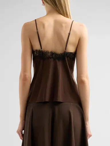 A.L.C. A. L.C. Women's Annabelle Silk Camisole | Thumbnail 3