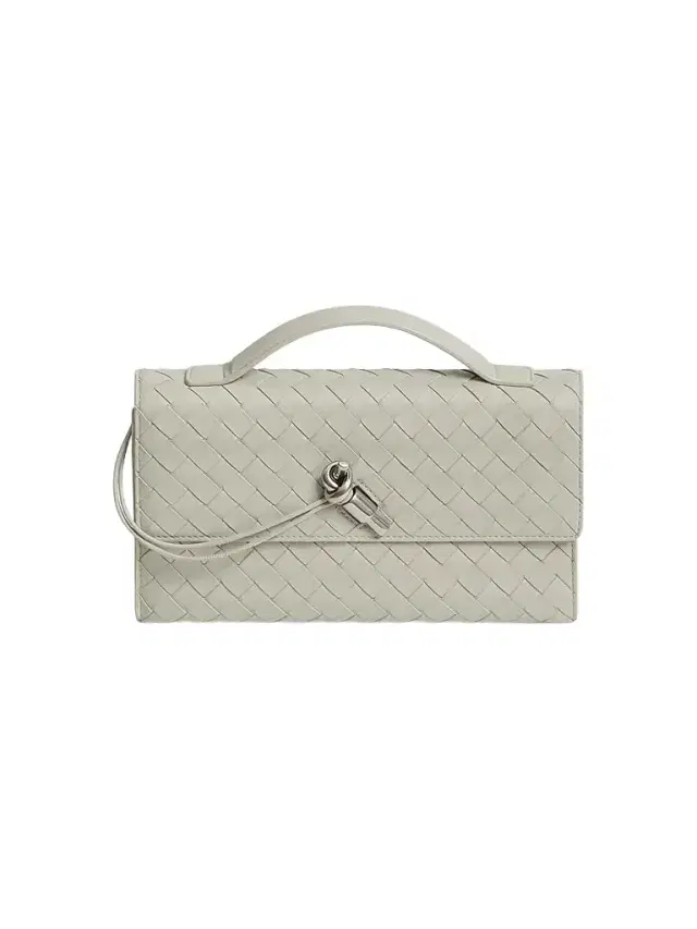 Bottega Veneta Women's Andiamo Leather Clutch