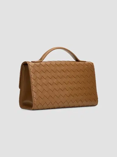 Bottega Veneta Women's Andiamo Leather Clutch | Thumbnail 3 Bottega Veneta Women's Andiamo Leather Clutch | Thumbnail 3