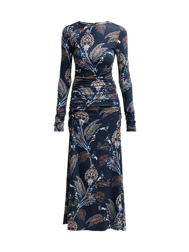 Cara Cara Women's Piermond Paisley Jersey Maxi Dress