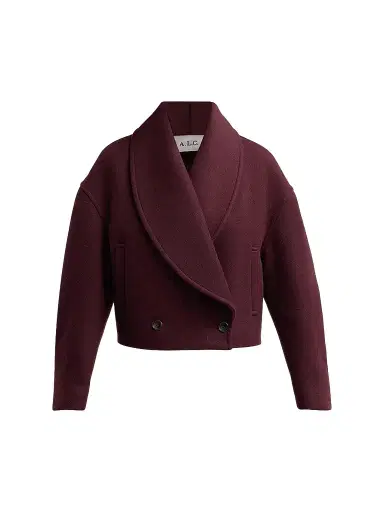 A.L.C. A. L.C. Women's Stella Wool-Blend Double-Breasted Jacket | Thumbnail 1