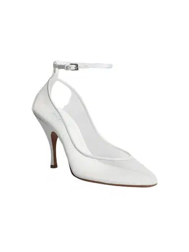 Alaïa Women's 100MM Strappy Mesh Pumps | Thumbnail 1