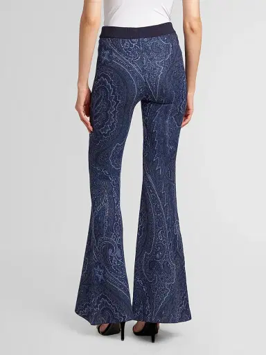 Etro Women's Paisley Knit Trousers | Thumbnail 3 Etro Women's Paisley Knit Trousers | Thumbnail 3