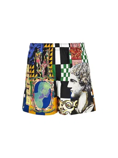 Versace Men's Printed Swim Shorts | Thumbnail 1 Versace Men's Printed Swim Shorts | Thumbnail 1