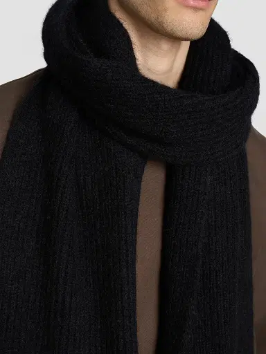 Dries Van Noten Men's Moyson Alpaca Wool-Blend Scarf | Thumbnail 2