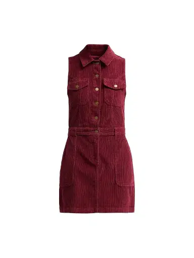 Ramy Brook Women's Peyton Stretch-Cotton Corduroy Mini Shirtdress | Thumbnail 1 Ramy Brook Women's Peyton Stretch-Cotton Corduroy Mini Shirtdress | Thumbnail 1